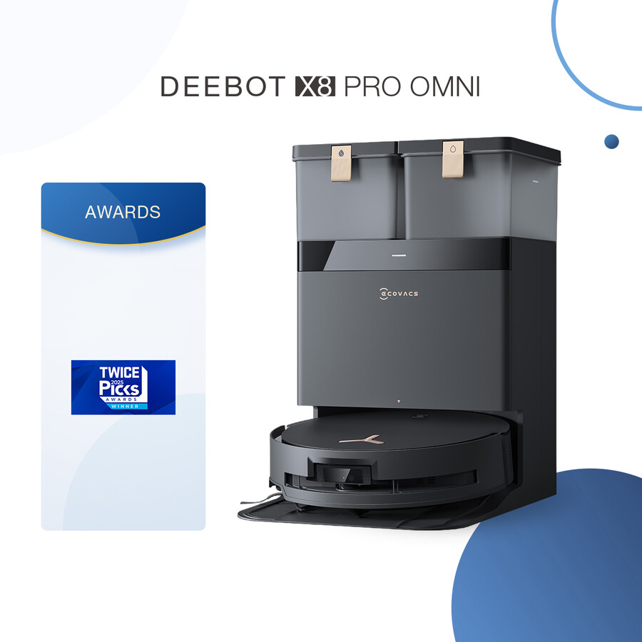 deebot x8 pro omni selbstentleerender saug- und wischroboter starke saugkraft kantenreinigung anti-verhedderungs-funktion
