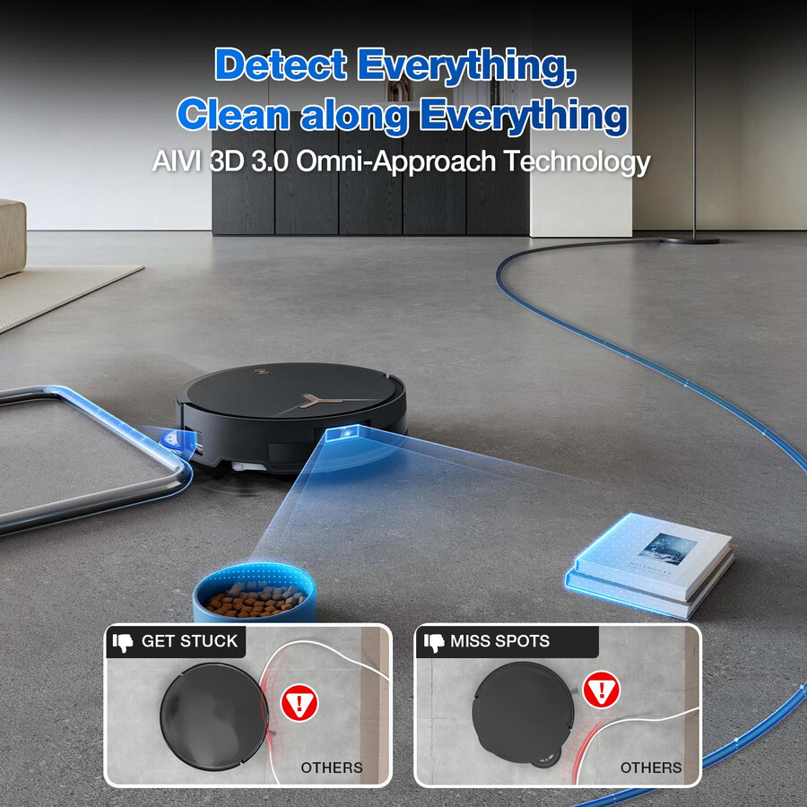 deebot t50 max pro omni saug- und wischroboter für tierhaare teppich leistungsstark ki