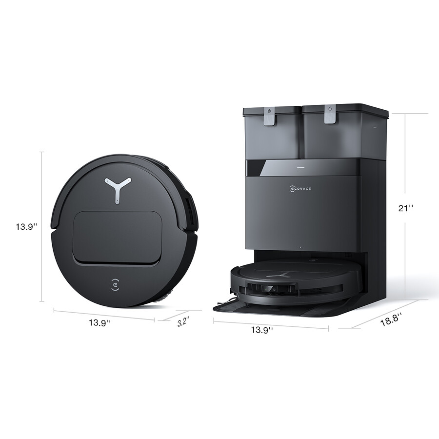 deebot t50 pro omni saug- und wischroboter mit lidar starke saugkraft teppich schlank