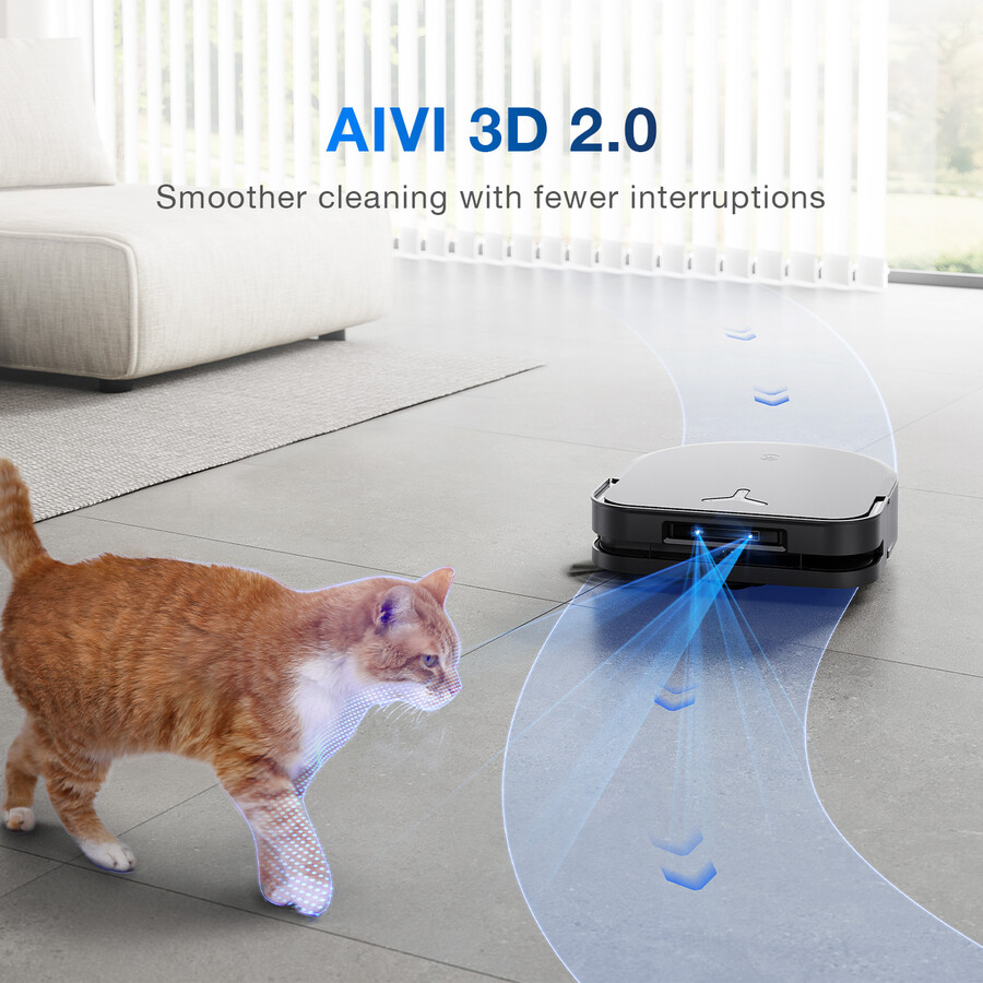 deebot x5 pro omni saug- und wischroboter mit ki starke saugkraft teppichreinigung anti-verhedderungs-funktion
