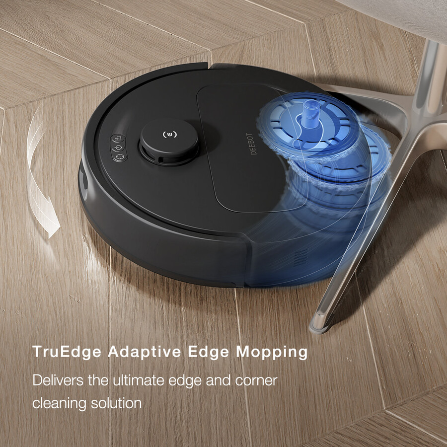 deebot n30 omni saug- und wischroboter für teppiche kartierung selbstentleerung automatisches anheben