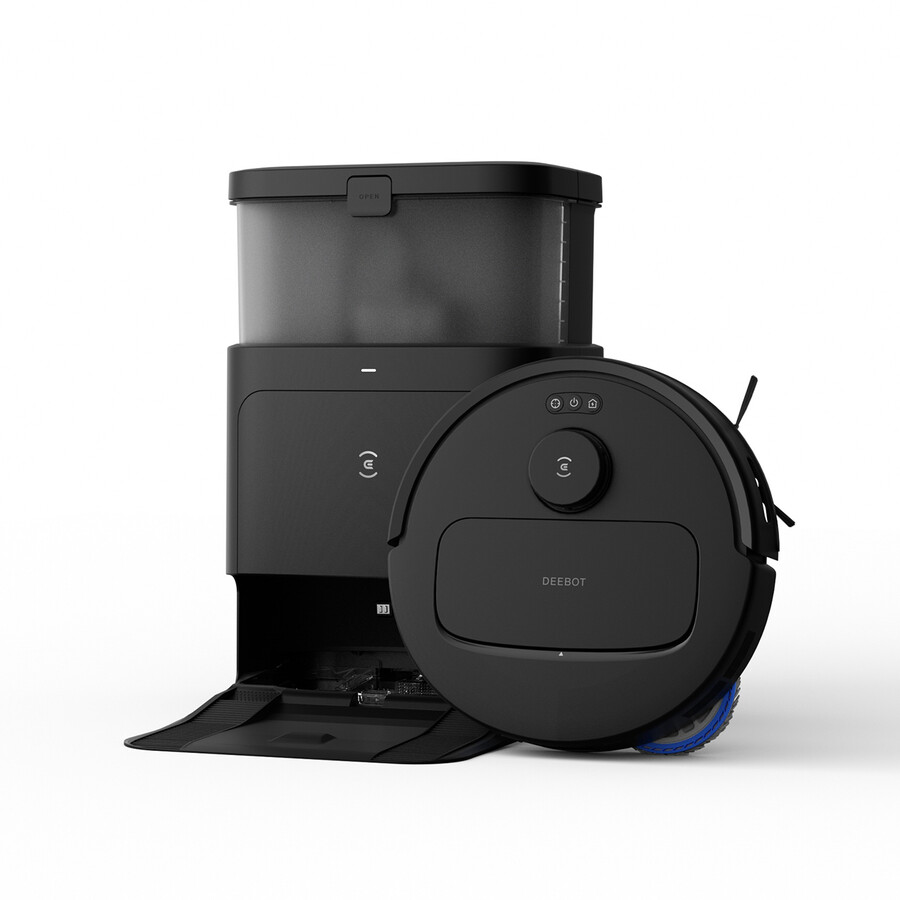 deebot n30 omni saug- und wischroboter für teppiche kartierung selbstentleerung automatisches anheben