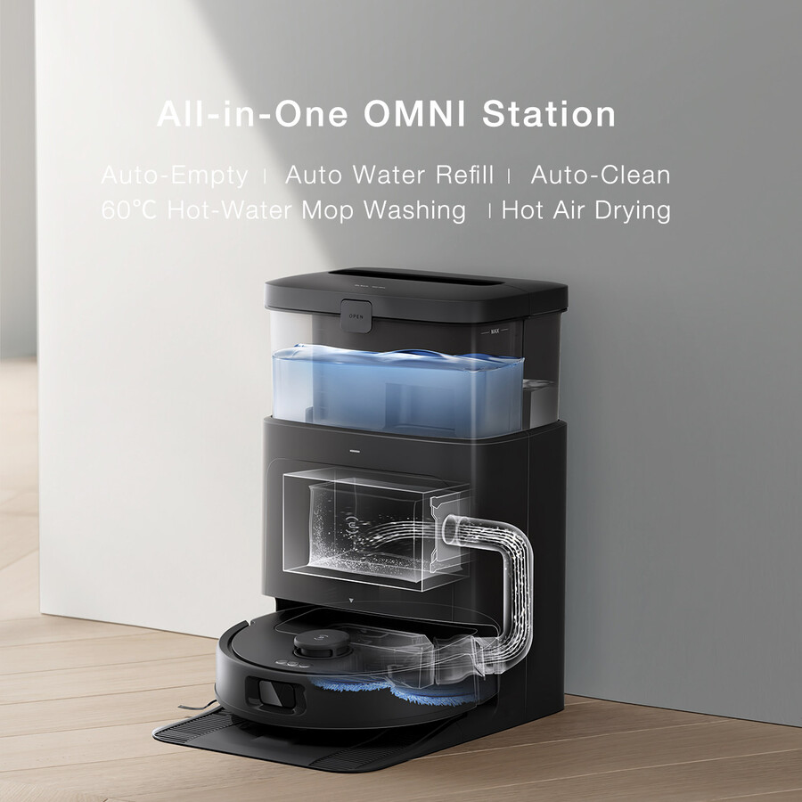deebot n30 pro omni selbstentleerender saug- und wischroboter wischen leistungsstark automatische hebefunktion