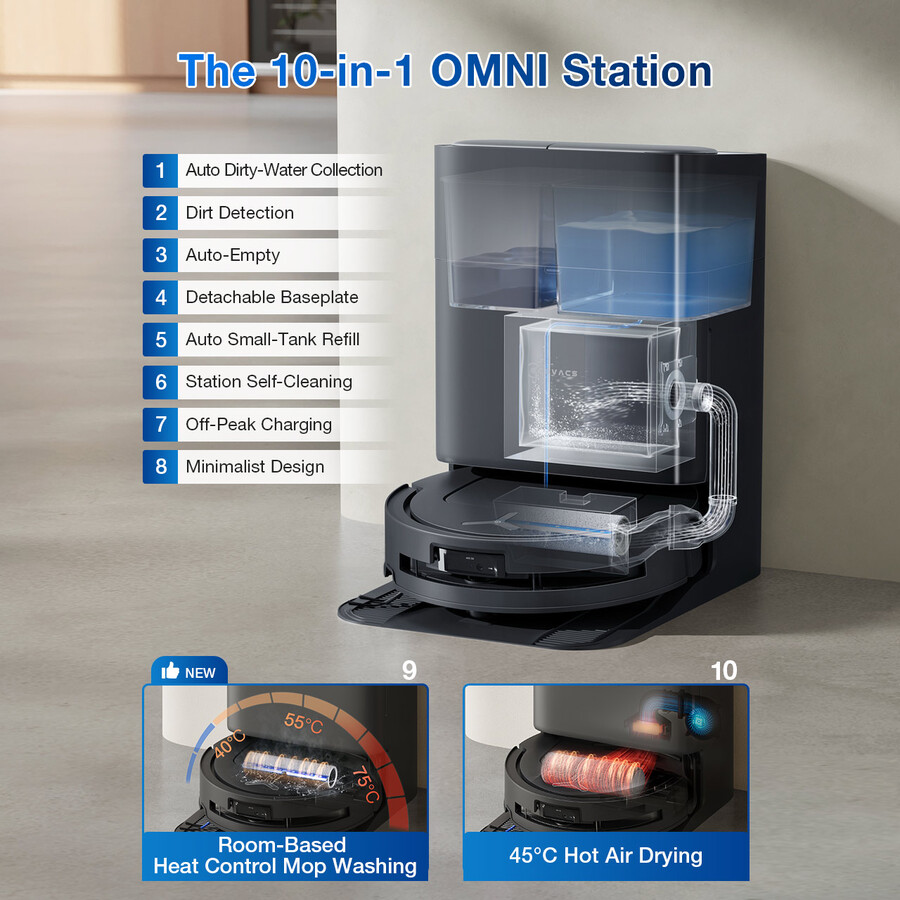deebot t80 omni saug- und wischroboter fensterputzroboter winbot mini
