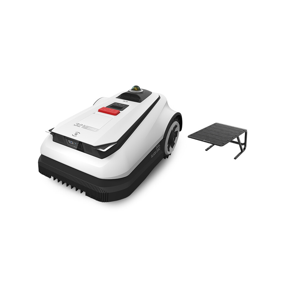 goat a3000 lidar mähroboter garage