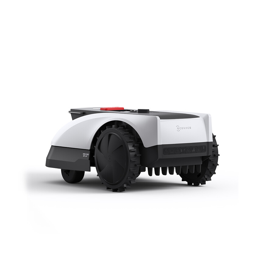 goat o1000 rtk mähroboter garage